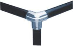 Hollaender - 3/4" Pipe, Side Outlet Elbow, Aluminum Alloy Elbow Pipe Rail Fitting - Bright Finish - Eagle Tool & Supply