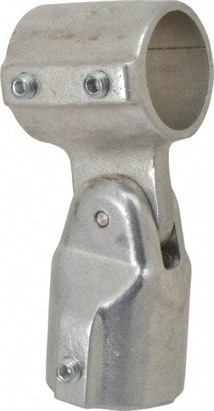 Hollaender - 1-1/4" Pipe, Adjustable Elbow Assembly, Aluminum Alloy Elbow Pipe Rail Fitting - Bright Finish - Eagle Tool & Supply