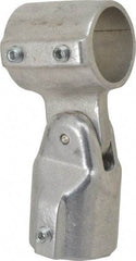 Hollaender - 1-1/4" Pipe, Adjustable Elbow Assembly, Aluminum Alloy Elbow Pipe Rail Fitting - Bright Finish - Eagle Tool & Supply