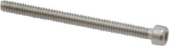 Value Collection - #0-80 UNF Hex Socket Drive, Socket Cap Screw - Grade 18-8 & Austenitic A2 Stainless Steel, Partially Threaded, 3/4" Length Under Head - Eagle Tool & Supply