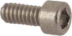 Value Collection - #1-64 UNC Hex Socket Drive, Socket Cap Screw - Grade 18-8 & Austenitic A2 Stainless Steel, Fully Threaded, 3/16" Length Under Head - Eagle Tool & Supply