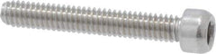 Value Collection - #1-72 UNF Hex Socket Drive, Socket Cap Screw - Grade 18-8 & Austenitic A2 Stainless Steel, Fully Threaded, 1/2" Length Under Head - Eagle Tool & Supply