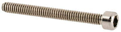 Value Collection - #2-56 UNC Hex Socket Drive, Socket Cap Screw - Grade 18-8 & Austenitic A2 Stainless Steel, Partially Threaded, 7/8" Length Under Head - Eagle Tool & Supply