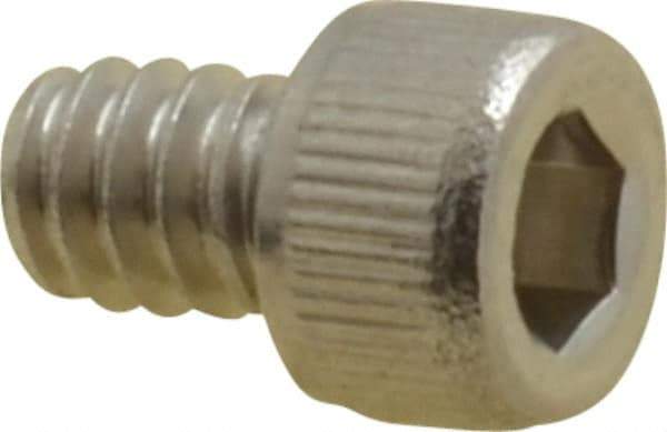 Value Collection - #6-32 UNC Hex Socket Drive, Socket Cap Screw - Grade 18-8 & Austenitic A2 Stainless Steel, Fully Threaded, 3/16" Length Under Head - Eagle Tool & Supply
