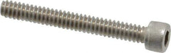 Value Collection - #6-32 UNC Hex Socket Drive, Socket Cap Screw - Grade 18-8 & Austenitic A2 Stainless Steel, Fully Threaded, 1-1/8" Length Under Head - Eagle Tool & Supply