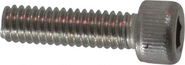 Value Collection - #6-40 UNF Hex Socket Drive, Socket Cap Screw - Grade 18-8 & Austenitic A2 Stainless Steel, Fully Threaded, 1/2" Length Under Head - Eagle Tool & Supply
