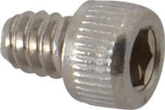 Value Collection - #10-24 UNC Hex Socket Drive, Socket Cap Screw - Grade 18-8 & Austenitic A2 Stainless Steel, Fully Threaded, 1/4" Length Under Head - Eagle Tool & Supply