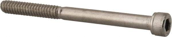 Value Collection - #10-24 UNC Hex Socket Drive, Socket Cap Screw - Grade 18-8 & Austenitic A2 Stainless Steel, Partially Threaded, 2-1/4" Length Under Head - Eagle Tool & Supply