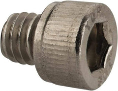 Value Collection - #10-32 UNF Hex Socket Drive, Socket Cap Screw - Grade 18-8 & Austenitic A2 Stainless Steel, Fully Threaded, 3/16" Length Under Head - Eagle Tool & Supply