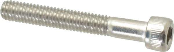 Value Collection - #10-32 UNF Hex Socket Drive, Socket Cap Screw - Grade 18-8 & Austenitic A2 Stainless Steel, Partially Threaded, 1-3/8" Length Under Head - Eagle Tool & Supply