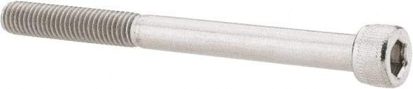 Value Collection - #10-32 UNF Hex Socket Drive, Socket Cap Screw - Grade 18-8 & Austenitic A2 Stainless Steel, Partially Threaded, 2-1/4" Length Under Head - Eagle Tool & Supply