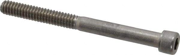 Value Collection - 1/4-20 UNC Hex Socket Drive, Socket Cap Screw - Grade 18-8 & Austenitic A2 Stainless Steel, Partially Threaded, 2-3/4" Length Under Head - Eagle Tool & Supply
