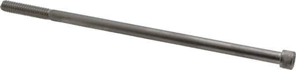 Value Collection - 1/4-20 UNC Hex Socket Drive, Socket Cap Screw - Grade 18-8 & Austenitic A2 Stainless Steel, Partially Threaded, 6" Length Under Head - Eagle Tool & Supply