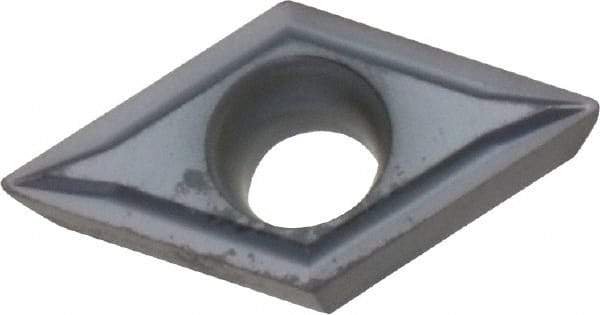 Kennametal - DPGT32.50.5 LF Grade KC5010 Carbide Turning Insert - TiAlN Finish, 55° Diamond, 3/8" Inscr Circle, 5/32" Thick, 0.0079" Corner Radius - Eagle Tool & Supply