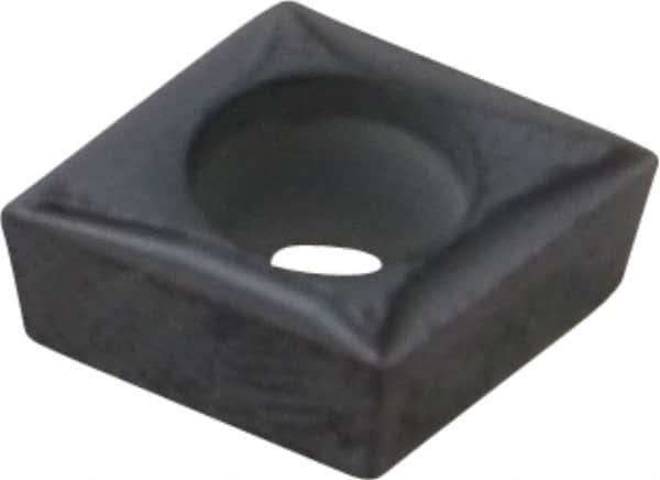 Kennametal - CCGT32.50 LF Grade KC5010 Carbide Turning Insert - TiAlN Finish, 80° Diamond, 3/8" Inscr Circle, 5/32" Thick, 0.0039" Corner Radius - Eagle Tool & Supply
