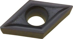 Kennametal - DCMT21.50.5 LF Grade KC5010 Carbide Turning Insert - TiAlN Finish, 55° Diamond, 1/4" Inscr Circle, 3/32" Thick, 0.0079" Corner Radius - Eagle Tool & Supply