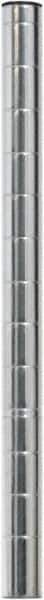 Eagle MHC - 1" Wide, 14 High, Open Shelving Accessory/Component - Zinc, Zinc Finish, 1" Deep, Use with Eagle MHC Shelving - Eagle Tool & Supply