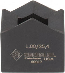 Greenlee - Square Punch - 1" Hole Length x 1" Hole Width - Eagle Tool & Supply