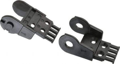 Igus - 2.13 Inch Outside Width x 1.38 Inch Outside Height, Cable and Hose Carrier Plastic Open Mounting Bracket Set - 2.17 Inch Bend Radius, 1.05 Inch Inside Width x 0.98 Inch Inside Height - Eagle Tool & Supply