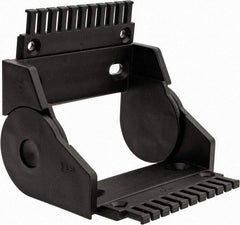 Igus - 5.31 Inch Outside Width x 2.52 Inch Outside Height, Cable and Hose Carrier Plastic Open Mounting Bracket Set - 3.94 Inch Bend Radius, 4.53 Inch Inside Width x 1.77 Inch Inside Height - Eagle Tool & Supply