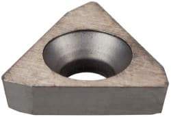 Iscar - TPGB2-1 Grade IC70 Carbide Turning Insert - 60° Triangle, 1/4" Inscr Circle, 3/32" Thick, 1/64" Corner Radius - Eagle Tool & Supply