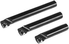 APT - 1-1/16" Min Diam Smallest Bar, 1-1/16" Min Diam Largest Bar, Steel Indexable Boring Bar Set - TPG Insert, 4, 5-1/2, 7" Max Bore Depth - Eagle Tool & Supply