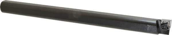APT - 1-1/2" Min Bore Diam, 15" OAL, 1-1/4" Shank Diam, Indexable Boring Bar - TPG Insert, Screw or Clamp Holding Method - Eagle Tool & Supply