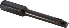 Made in USA - 0.55" Min Bore Diam, 5" OAL, 3/4" Shank Diam, Indexable Boring Bar - 3" Max Bore Depth, TPEE 730 Insert, Clamp Holding Method - Eagle Tool & Supply