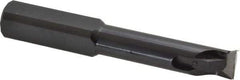 Made in USA - 0.7" Min Bore Diam, 4-1/2" OAL, 3/4" Shank Diam, Indexable Boring Bar - 2-1/2" Max Bore Depth, TPG 320 Insert, Clamp Holding Method - Eagle Tool & Supply