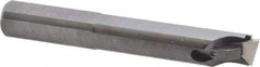 Made in USA - 0.8" Min Bore Diam, 5" OAL, 3/4" Shank Diam, Indexable Boring Bar - 3" Max Bore Depth, TPG 320 Insert, Clamp Holding Method - Eagle Tool & Supply