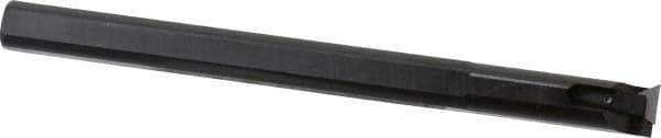 Made in USA - 0.55" Min Bore Diam, 6" OAL, 1/2" Shank Diam, Indexable Boring Bar - TPEE 730 Insert, Clamp Holding Method - Eagle Tool & Supply