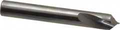 Magafor - 3/8" Body Diam, 90°, 2-3/4" OAL, Solid Carbide Spotting Drill - Eagle Tool & Supply