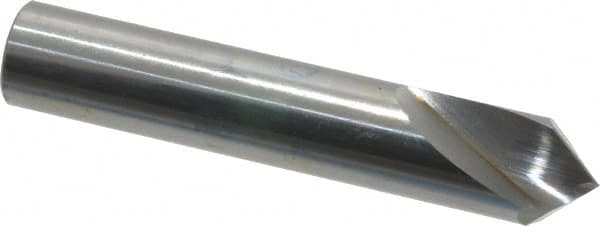 Magafor - 1/2" Body Diam, 90°, 2-3/4" OAL, Solid Carbide Spotting Drill - Eagle Tool & Supply