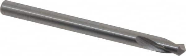 Magafor - 4mm Body Diam, 120°, 2" OAL, Solid Carbide Spotting Drill - Eagle Tool & Supply