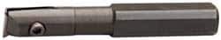 APT - 9/16" Min Bore Diam, 4-1/8" OAL, 1/2" Shank Diam, Indexable Boring Bar - 2-5/8" Max Bore Depth, TPG 221 Insert, Screw Holding Method - Eagle Tool & Supply