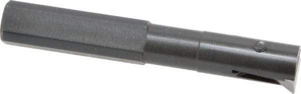 APT - 1/2" Min Bore Diam, 3" OAL, 1/2" Shank Diam, Indexable Boring Bar - 1-1/2" Max Bore Depth, TPG 221 Insert, Screw Holding Method - Eagle Tool & Supply