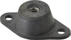 Tech Products - 5/16-18 Bolt Thread, 3-1/8" Long x 1-3/4" Wide x 1" High Stud Mount Leveling Pad & Mount - 45 Max Lb Capacity, 1-1/4" Base Diam - Eagle Tool & Supply