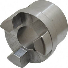 Boston Gear - 1-1/8" Max Bore Diam, FC25 Coupling Size, Flexible Half Coupling - 2-1/2" OD, 4.13" OAL, Steel - Eagle Tool & Supply