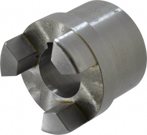 Boston Gear - 1-3/16" Max Bore Diam, FC25 Coupling Size, Flexible Half Coupling - 2-1/2" OD, 4.13" OAL, Steel - Eagle Tool & Supply