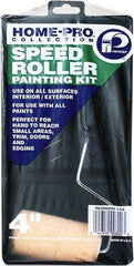 Premier Paint Roller - 3/8" Nap, Wall Paint Roller Set - 10" Wide, Steel Frame, Includes Paint Tray, Roller Cover & Frame - Eagle Tool & Supply