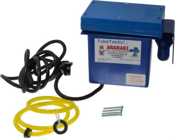 Abanaki - 10" Reach, 1.5 GPH Oil Removal Capacity, Tube Oil Skimmer - 40 to 185°F - Eagle Tool & Supply