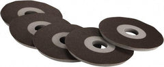 Porter-Cable - 9" Diam 1" Hole 120 Grit Fiber Disc - Fine Grade, Aluminum Oxide, 5,000 Max RPM - Eagle Tool & Supply