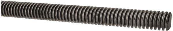 Keystone Threaded Products - 1/2-10 Acme, 3' Long, Low Carbon Steel General Purpose Acme Threaded Rod - Oil Finish Finish, Left Hand Thread, 2G Fit - Eagle Tool & Supply