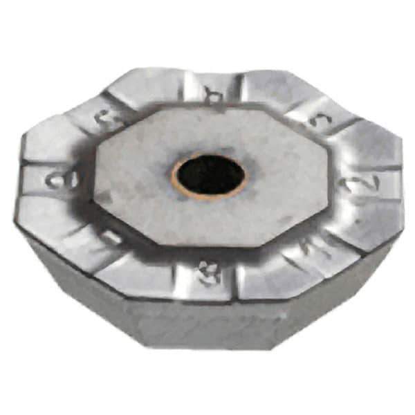 Iscar - OFMR0704 76 Grade IC950 Carbide Milling Insert - TiAlN Finish, 0.1791" Thick, 0.7008" Inscribed Circle, 0.6mm Corner Radius - Eagle Tool & Supply