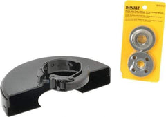 DeWALT - 7" Diam Angle & Disc Grinder Guard - For Use with DEWALT D28494S, D28474W & Type 1 Cutting Wheels - Eagle Tool & Supply