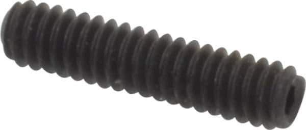 Value Collection - #2-56 UNC, 3/8" OAL, Cup Point Set Screw - Alloy Steel, 0.035" Key - Eagle Tool & Supply