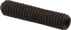 Value Collection - #4-48 UNF, 1/2" OAL, Cup Point Set Screw - Alloy Steel, 0.05" Key - Eagle Tool & Supply