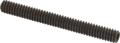 Value Collection - 1/4-20 UNC, 2-1/4" OAL, Cup Point Set Screw - Alloy Steel, 1/8" Key - Eagle Tool & Supply