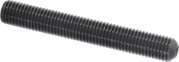 Value Collection - 5/16-24 UNF, 2-1/4" OAL, Cup Point Set Screw - Alloy Steel, 5/32" Key - Eagle Tool & Supply