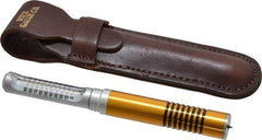 Made in USA - 0 to 100 Durometer Portable Dial Hardness Tester - Accurate to 0.5 Points, Type D Scale - Eagle Tool & Supply